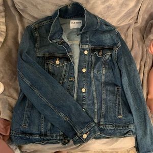 Blue Jean jacket, old navy denim jacket